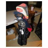 GOLF BAG & CLUBS