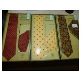 3 NEW TIE SETS