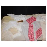 NAPKIN RINGS, PLACEMATS, NAPKINS, PILLOW CASES,