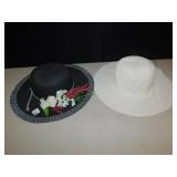 2 WOMENS HATS