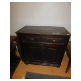 VINTAGE CABINET/ STAND, 28" H X 30" W X 16" D,