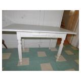 PORCELAIN TOP TABLE, 29" H X 50" W X 28" D, 1