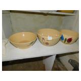 POTTERY BOWLS, USA