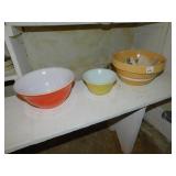 ROSEVILLE BOWL; 2 MCK BOWLS