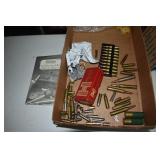ASSORTED LOOSE AMMO, BRASS 38SPL,260REM,380