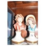 NAPOLEON ITALY 7.5" H FIGURES PORCELAIN