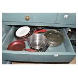 CALPHALON FRY PANS ETC.
