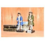 CAST SOLDIERS 7.5" 2 WITH BOX