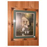 PRINT W/ DUCKS -27" H X 23" W