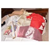 RIBBON, BLANKETS, TABLE CLOTHES