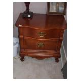LEXINGTON CHERRY 2 DRAWER STAND 25" H X 26" W X
