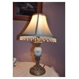 LAMP W/ PRISMS 17" H