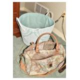 BASKET AND SUITCASE