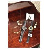 5 WATCHES INCLUDING SPORTS, DANOTA, RED LINE,