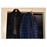 FAUX FUR REVERSIABLE JACKET S - BLACK M JACKET