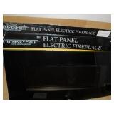 FLAT PANEL ELECTRIC FIREPLACE BY CHIMNEY FREE,