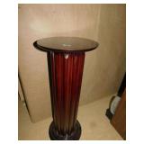 FLUTED PEDESTAL 30" H X 12" ROUND