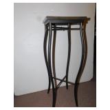 36" H - 12" SQ. TOP PEDESTAL IRON BASE