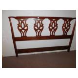 MAHOGANY HEADBOARD HOLLYWOOD FRAME QUEEN SIZE