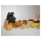 STEAK KNIVES, BOWLS, I BET YOU CAN