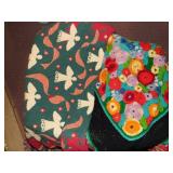 FULL COMFORTER, CROCHETED AFGHAN, COTTON BLANKETS