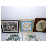 PRINTS INCL. CONVEX GLASS FRAME PRINT