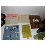 COKE BOTTLE, 45 RECORDS, HUNTING LICENSE, ETC.