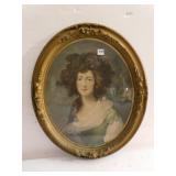 VICTORIAN PRINT 27 X 22"