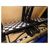 PORTABLE VINTAGE PICNIC SET 33" X 14" CONTACT