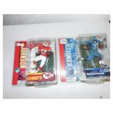 SHAUN ALEXANDER SEATTLE SEAHAWKS & LARRY JOHNSON