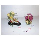 BOEHM FIGURES, NEED REPAIRED, PARTS ARE THERE