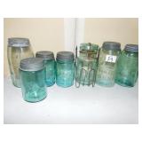 MASON JARS AND BALL JARS
