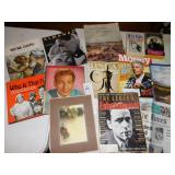 MAGAZINES AND BOOKS, AND SMALL HAND PAINTED