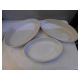 TWO HELIOS FIREPROOF 779 LARGE CASSEROLE DISHES