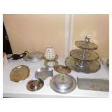 RODNEY KEN SILVER CO, CANDY DISH, 3-TIERED