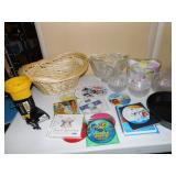 KIDS DVDS, PENCILS AND PAPER, ETC.