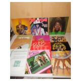 12 ALBUMS INCLUDING SLY STONE, R & B, BRIDE OF