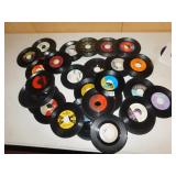 45 RECORDS WHOLE BOX FULL
