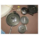 CALPHALON PANS, POTS, ETC.