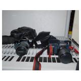 CANON T 50 CAMERA MINOLTA MAXXUM 3000 I