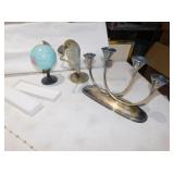 LONG NECKLACE, SMALL GLOBE, CANDLE HOLDER, BIRD