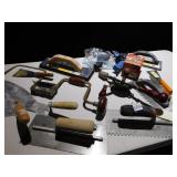 RUBBER GROUT FLOAT, HAND DRILLS, ETC.