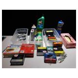 LIGHT SWITCHES, TURTLE WAX, WAX RING KIT, SCREWS,
