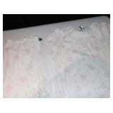 VINTAGE GIRLS FIRST COMMUNION DRESS AND VEIL,