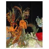 ARTIFICIAL FLOWERS, BASKET, ETC.