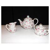 LEFTON CREAMER/SUGER/TEAPOT