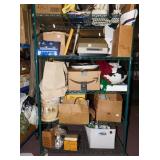 BAKING ITEMS, SERVING PLATERS, FAN, CHERUB