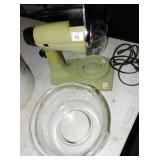 VINTAGE SUNBEAM MIXER AVOCADO GREEN