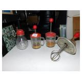 VINTAGE FOOD CHOPPERS, GRINDER, MIXER