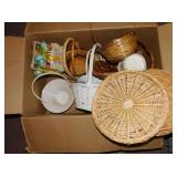 BASKETS AND EGG BASKET